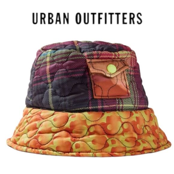 Urban Outfitters Accessories - NEW UO Urban Outfitters Mix Printed Women's Bucket Cap Hat